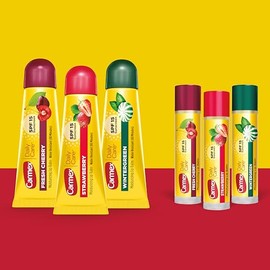 Carmex Paquete de Bálsamo Labial de Cuidado Diario Hidratante, SPF 15, Bolsa de Variedad de Cuidado de Labios de Sabor Múltiple, 9 Unidades (6 Tubos, 3 Barras)