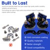 BHB Lower Hood Hinge Pivot Kit Compatible with Peterbilt 377