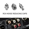 VANTRONIK Shorting Plug Caps Compatible with RCA Socket and Plug,