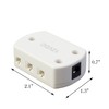 LEDupdates 4 Pack Mini Showcase Spotlight, 12v 4000K Jewelry Cabinet