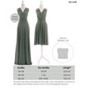 Juvell Bridesmaid Dresses Long Maxi Dress Infinity Evening Dress Multiway