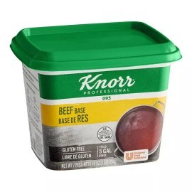 Knorr Soup Base, Chicken Or Beef 1 lb. Container (select flavor from Drop down) - 1 lb. Beef Base