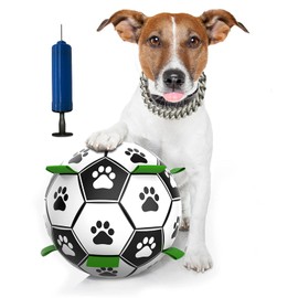 CCLKHY Dog Toy Ball, Interactive Pet Toy, Water Toy, Floating Ball, Dog Football Intelligence Toy, Dog Football for Medium and Small Dogs Pets