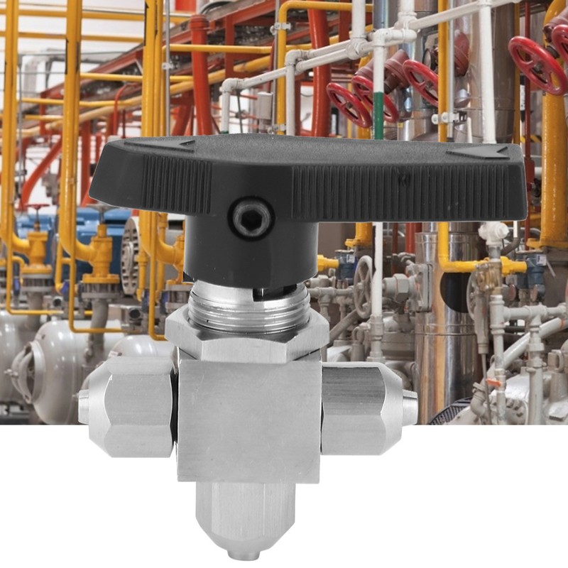 3-Way Ball Valve 304 Stainless Steel Quick Twisting Ball Valve