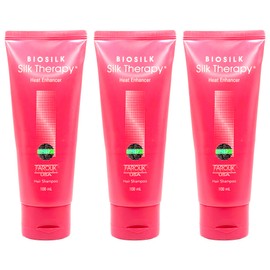 Silk Therapy Heat Enhancer Hair Strengthening Protein Clinic Shampoo Travel Size 100ml, 3 Pieces / 실크테라피 히트 인핸서 모발 강화 단백질 클리닉 샴푸 여행용 100ml, 3개