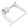 OKODOKO Universal Replacement Toilet Flush Handle Lever Arm Kit for