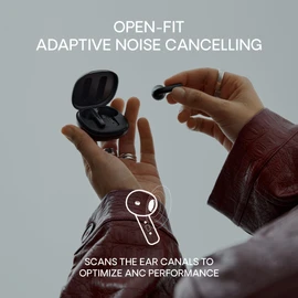 Urbanista Santa Monica Open Fit True Wireless with ANC, 24H Pay, Adaptive EQ, Crystal-Clear Calls, Touch Controls, Advanced Wind-Noise Reduction, Pine Green