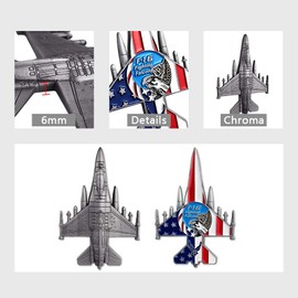 United States Air Force Challenge Coin F-16 Fighting Falcon Military Coin for Airman
