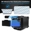 psler Motorcycle Top Box Back Support Cushion, Bike Back Box