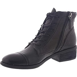 Comfortiva® Cordia Non-Slip Boots for Women – Leather Upper – Mesh Lining – Pillowtop® Memory Foam Black Oleoso 9.5 M (B)