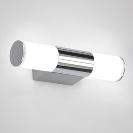 HORKEY 25cm Lámpara de tocador moderna de 5W 6000K Aplique de baño LED Accesorio de iluminación de la lámpara del espejo Apliques de pared