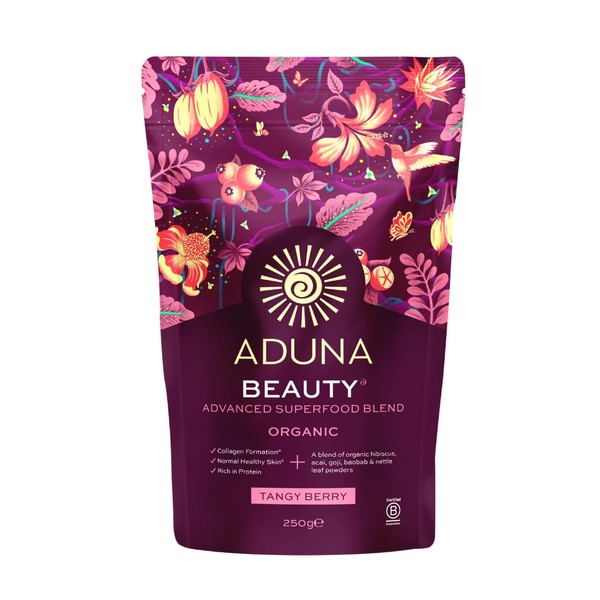 Aduna Advanced Superfood Beauty Blend | 100% Organic Powder for