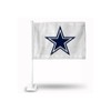 Rico Industries Dallas Cowboys White Car Flag W/Star