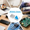 Tunejoy Heatsink Aluminium Heatsink with Thermal Tape for PC Laptop