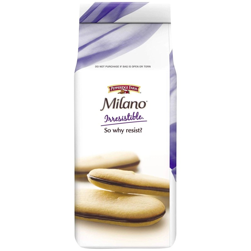Pepperidge Farm Cookies Milano Double Dark Chocolate Cookies Pack of
