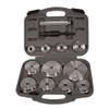 Lisle 12800 Pneumatic Bearing Race & Seal Driver Set, 13-Piece