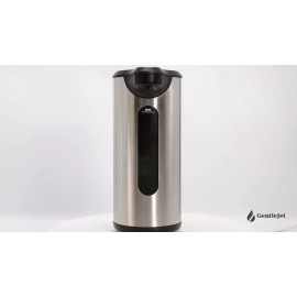 GentleJet Automatic Foam Soap Dispenser, Touchless Handsfree Motion Sensor Stainless Steel