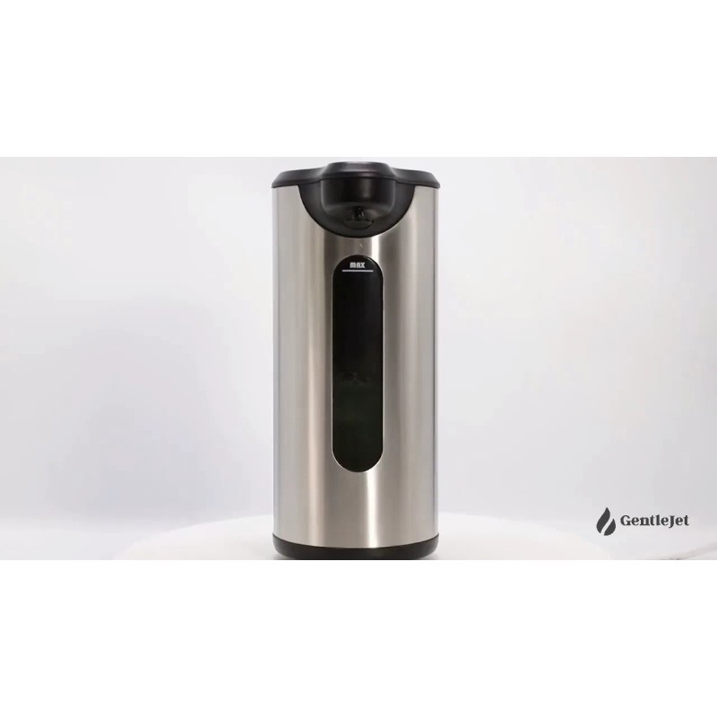 GentleJet Automatic Foam Soap Dispenser, Touchless Handsfree Motion Sensor Stainless