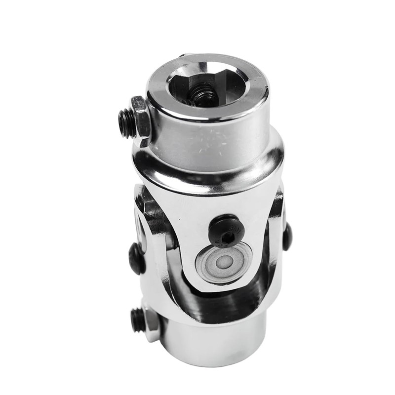 MDRIVEASY 3/4" DD x 3/4" DD Chrome Steering Shaft Universal
