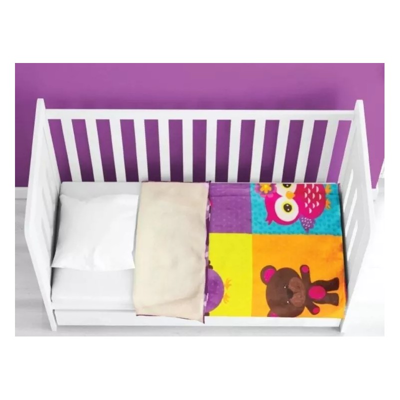 Carla Depot 10 Cobertor Para Bebe Reverso Borrego Surtido