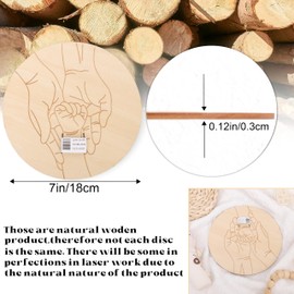 LINLULU Newborn Baby Hospital Bracelet Holder - Newborn Birth Announcement Board, Wood Hello World Sign,Baby Arrival Milestone, Keepsake for New Parents