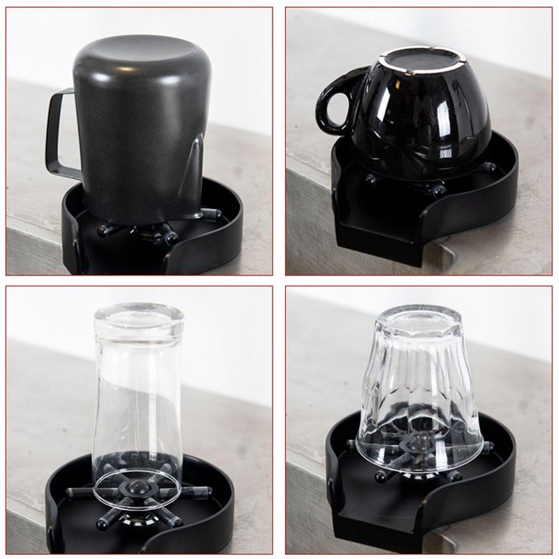 G1/2 Automatic Cup Washer Cleaner Home Commercial Bar Glass Rinser