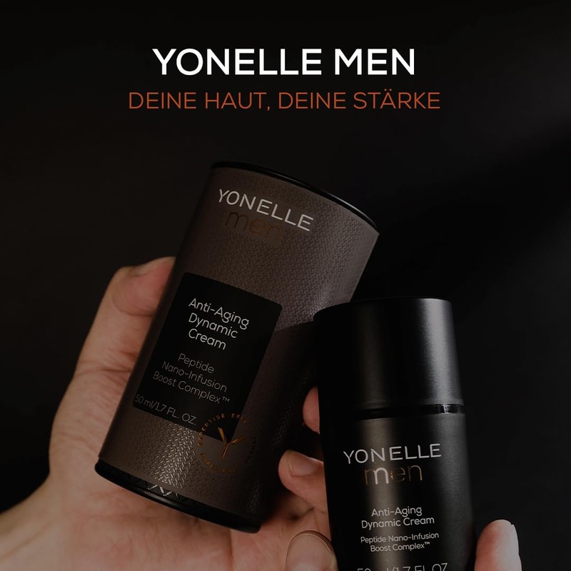 YONELLE Men - Anti-Ageing Cream Men with Nanodiscs - Face