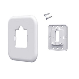 ARYEIELLSOW THP2400A1080 Large Cover Plate & Electrical Box Adaptor for T-Series Thermostats, White (1)