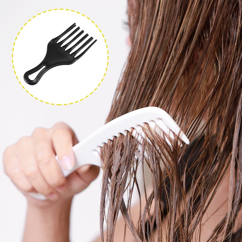 VOCOSTE Afro Hair Pick Comb Hair Fork Comb Hairdressing Styling
