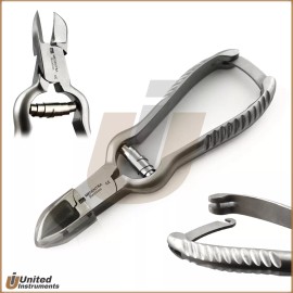 Medentra Podiatry Heavy Duty Toenail Nippers Clippers 3Pcs Chiropody Ingrown Nail Cutter