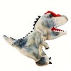 DDEMSMOE Dinosaur Hand Puppets 11.8 Inch Plush Stuffed Animals with