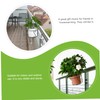 Levemolo Hanging Wall Planter Medium Rustic Iron Flower Holder for