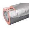 Thermaflex 4-in x 25-Ft Insulated Flexible Round Flex Duct Tube