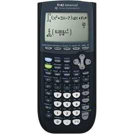 Calcuso TI 82 Advanced Graphing Calculator Black (French)