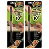 Zoo Med Angled Stainless Steel Feeding Tongs Ideal for Snakes