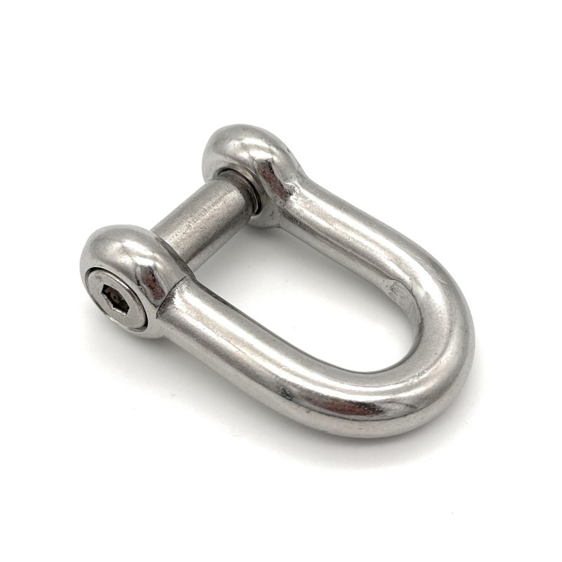 Shackle Stainless Steel with Hexagon Socket, Diameter 12 mm [Pack