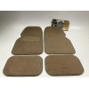 Kraco 700 TAN (beige) Universal 4-Piece Floor Mats Carpet Set