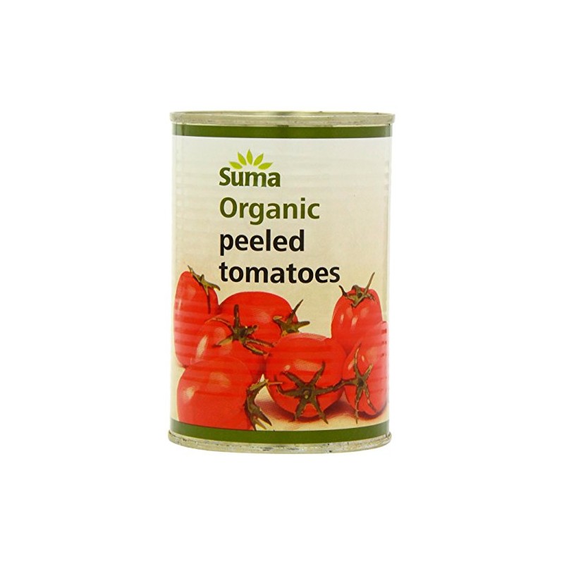 Suma Wholefoods Organic Whole Tomatoes 400g (10 pack)