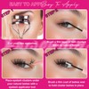 Fowendia Lash Clusters Kit Fluffy 30D 40D Individual Lashes D