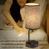 Dreamholder Touch Control USB Table Lamp, Upgraded 3-Way Dimmable Nightstand