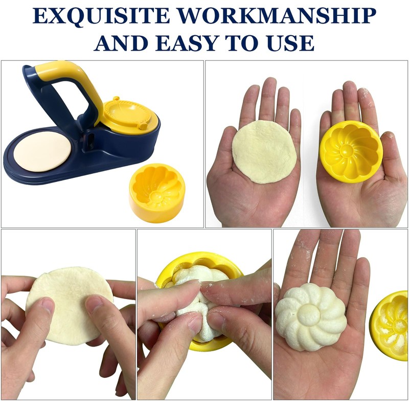 3 In 1 Dumpling Maker Press Kitchen Empanada Maker Press