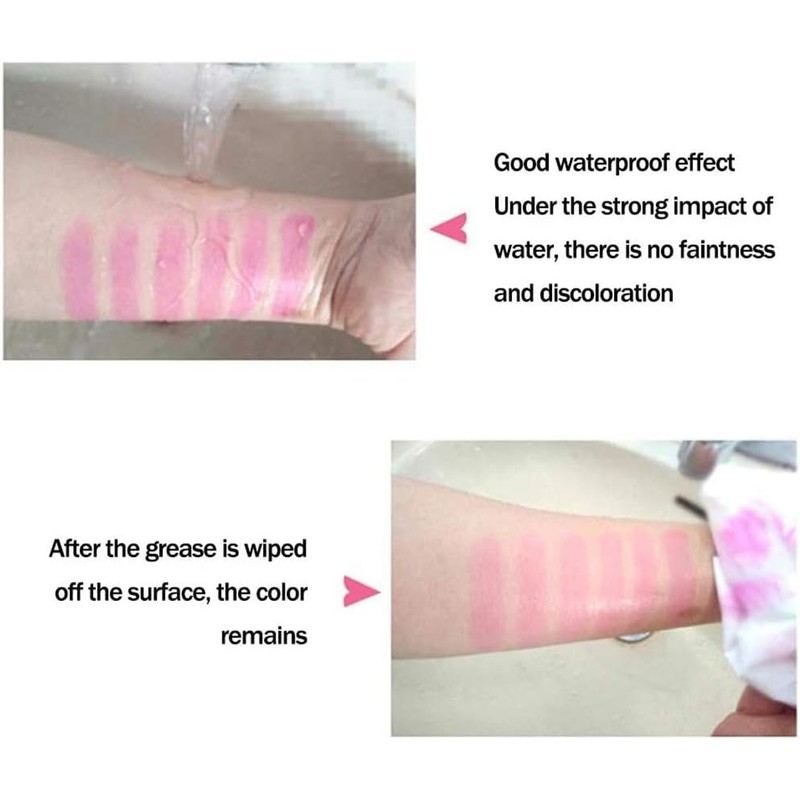 B?lsamo Labial Jelly Flower, 6PCS Crystal Clear Lipstick Set B?lsamos