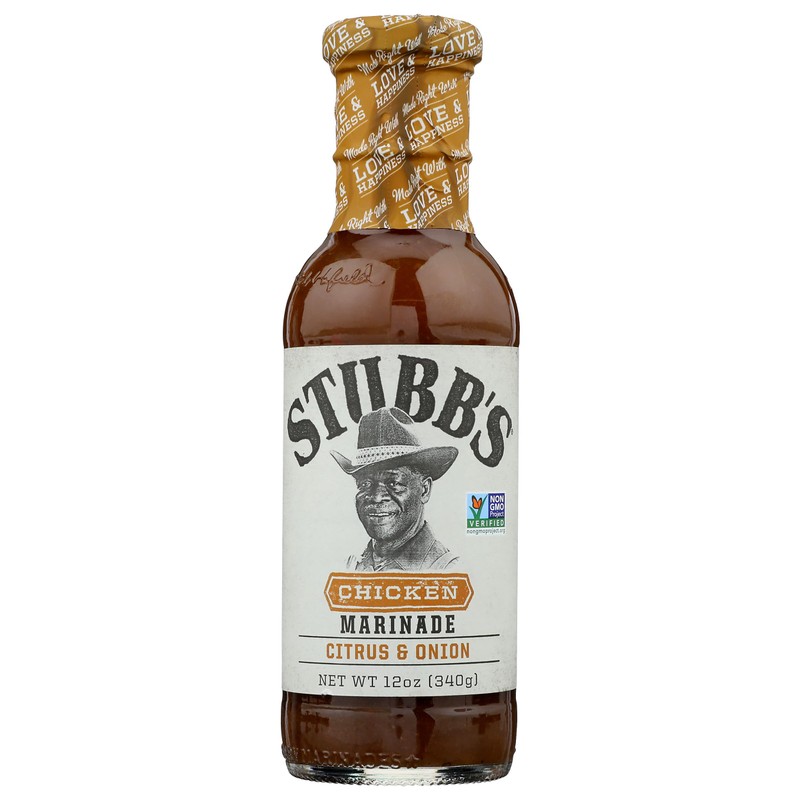 Stubb's Citrus & Onion Chicken Marinade, 12 oz