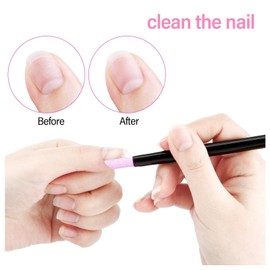 Reusable, durable cuticle pusher, pumice stone nail files polishing pen for the beauty salon exfoliating salon repair dead skin