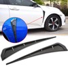 Xotic Tech Type-R Style Side Fender Vent Cover Trim, Carbon