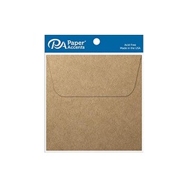 Envelope 4.5x4.5 8pc Brown Bag