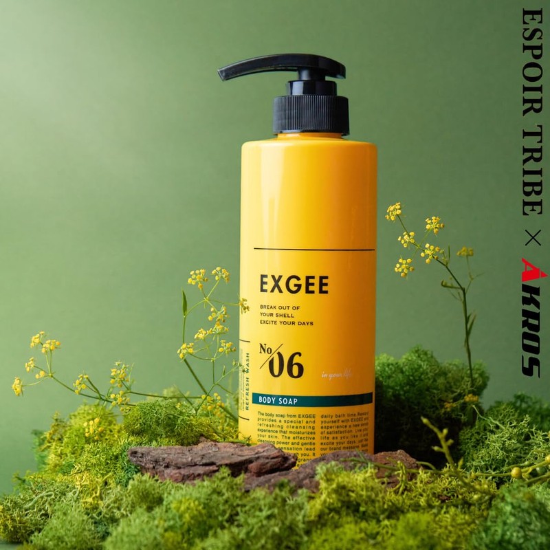 EXGEE ESPOIR TRIBE Eggsy Body Soap, 11.8 fl oz (350