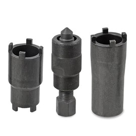 Magneto Flywheel Puller 24mm & 27mm and 20mm & 24mm Clutch Lock Nut Spanner Tool + GY6 Clutch Lock Spanner Removal Tool Nut Socket for Motorcycle ATV Dirt Bike Scooter Repair Tool(3Pcs)