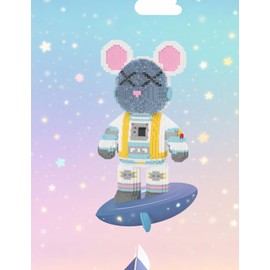 GAMTIM Animal Astronaut Bear Bear Bear Model Set,(7544Pieces) –Ornaments Building Blocks