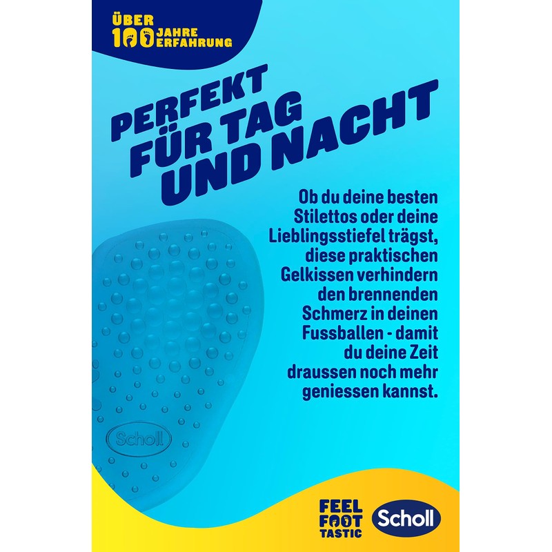 Scholl Party Feet Bunion Pads with Gel Active Technology 3050238